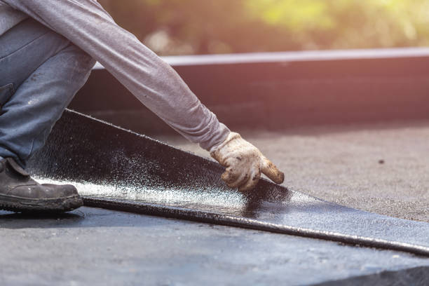 Professional Emergency Waterproofing technician working in Fountaintown, IN